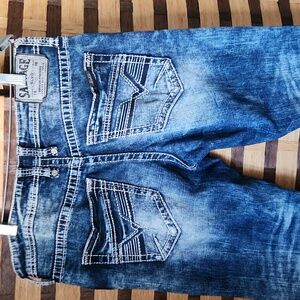 Salvage 31/32 Mahem Blue Jeans
